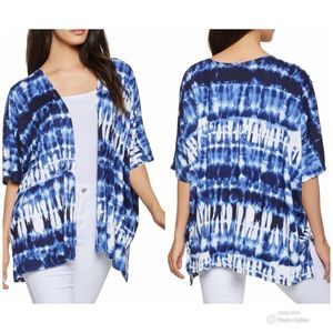 🍁New Cute Blue tie dye cardigan size s / m